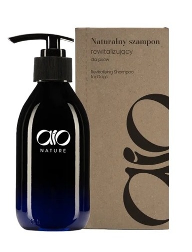 AIO Nature - MINI - Naturalny szampon rewitalizujący dla psów 150ml