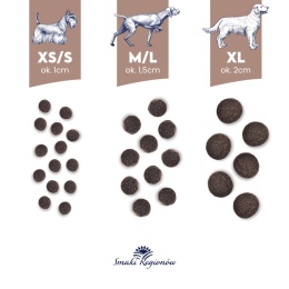 BALTICA - Dziczyzna z owocami leśnymi dla ras małych XS/S 3kg