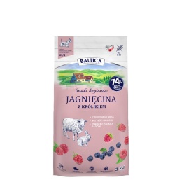 BALTICA - Jagnięcina z królikiem dla ras małych XS/S 3kg