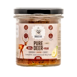 DOGSTAR - Jeleń z gruszką dla psów dorosłych 300g