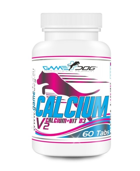 Game Dog - Calcium+D3 - 60 tabl.
