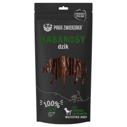 Paka Zwierzaka - Kabanosy dzik 3 szt - 80g