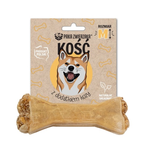 Paka Zwierzaka - Kość z dodatkiem kozy M (12cm)