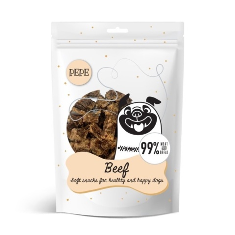 Paka Zwierzaka - PEPE Beef - Mini przysmaki Wołowina 70g