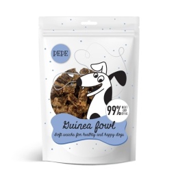 Paka Zwierzaka - PEPE Guinea Fowl - Mini przysmaki Perliczka 70g