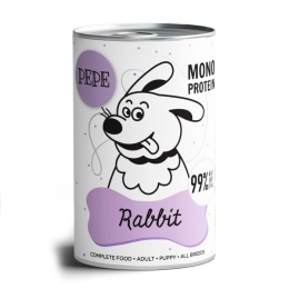 Paka Zwierzaka - Pepe Mono Protein Rabbit (królik) 400g
