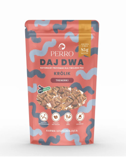 Perro - DAJ DWA Trenerki Królik 85g