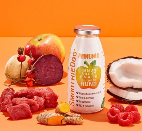 SmoothieDog Immunio boost - smoothie dla psa wspierające układ odpornościowy 250ml