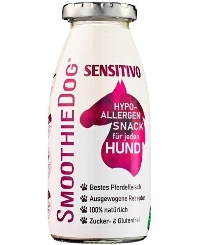 SmoothieDog Sensitivo - smoothie dla psa z alergią pokarmową konina 250ml