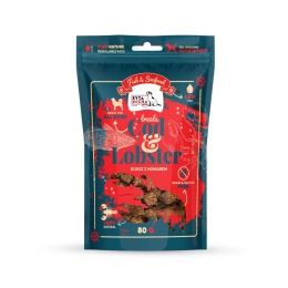 Syta Micha - Fish & Seafood - Przysmaki z dorszem i homarem 80g