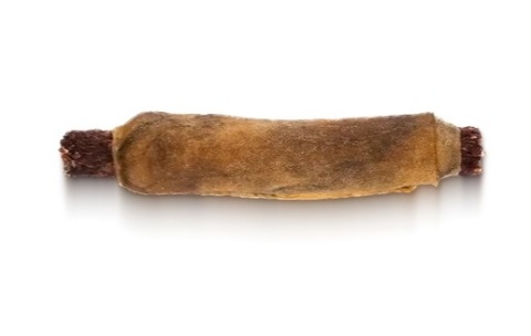 Syta Micha - Hot Dog królik z granatem w skórze jelenia 2 szt.