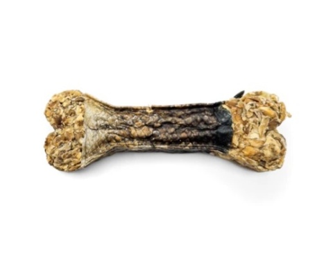 Syta Micha - Sheep Line - Kość do żucia Owca w skórze łososia z jeżyną 12cm