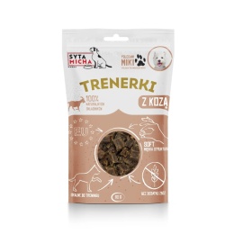 Syta Micha - Trenerki z kozą dla psa 80g