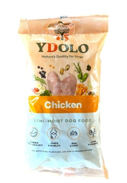 YDOLO Chicken - kurczak i ryby - półwilgotna karma dla psa 100g