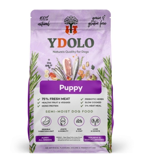 YDOLO Puppy - wieprzowina Iberico i ryby - karma półwilgotna dla szczeniąt 10kg
