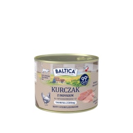 BALTICA - Karma mokra dla kota - Kurczak z indykiem 185g