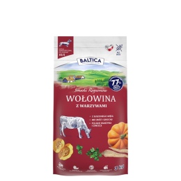 BALTICA - Wołowina z warzywami dla ras małych XS/S 3kg