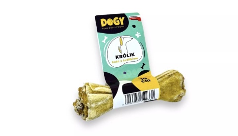 DOGY - Kość z królikiem i marchewką 10cm
