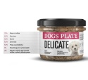 Dogs Plate Delicate - Karma mokra dla psa monobiałkowa z mięsa z królika 180g