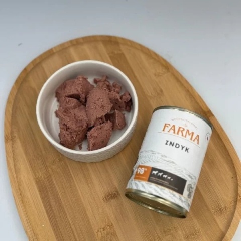 FARMA - Select Indyk - Monoproteinowa karma mokra dla psa 400g