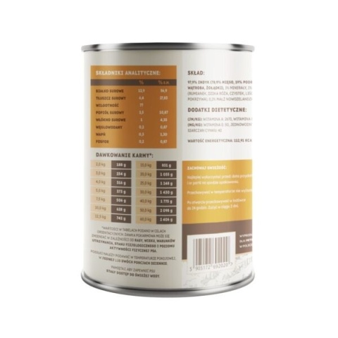 FARMA - Select Indyk - Monoproteinowa karma mokra dla psa 400g