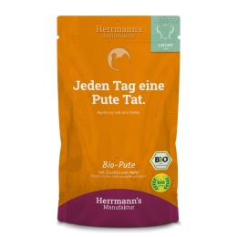 HERRMANN'S Selection Light Dog - Indyk z cukinią karma mokra 150g