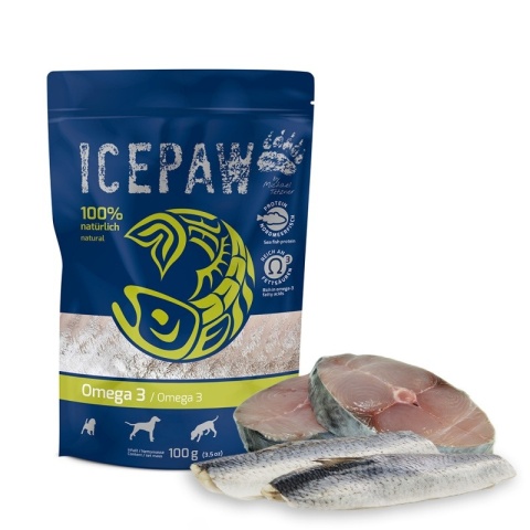 ICEPAW High Premium Omega-3 - Makrela i śledź dla psów 100g