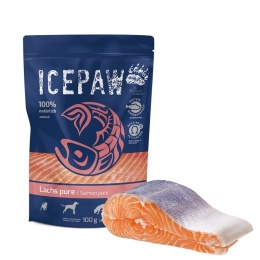 Icepaw High Premium - Czysty łosoś dla psów 100% (100g)