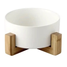 Miska ceramiczna dla psa 400ml - biała