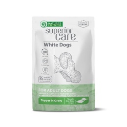 NP SC White Dogs Grain Free - karma mokra dla psa z Tuńczykiem i Okoniem morskim 70g saszetka