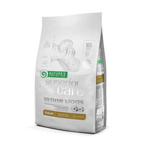 NP SC White Dogs - karma sucha dla psów małych ras z jagnięciną 1,5kg