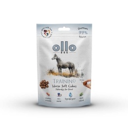 Ollo Air-Dried Training Horse Cubes - przysmaki treningowe dla psa z koniny 80g