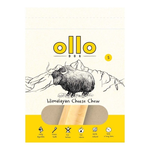 Ollo - Ser himalajski - twardy gryzak z sera dla psa "S" 2 szt.