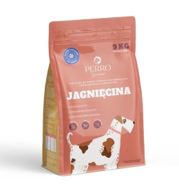 PERRO Gourmet - Karma tłoczona na zimno dla psów dorosłych średnich i dużych ras Jagnięcina 9kg