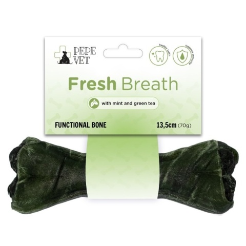Paka Zwierzaka - PEPE VET Fresh Breath - Kość funkcjonalna 13,5cm