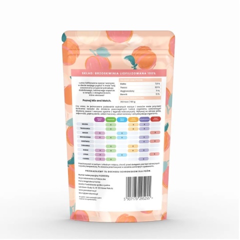 Perro - MIX & MATCH - Brzoskwinia liofilizowana 15g