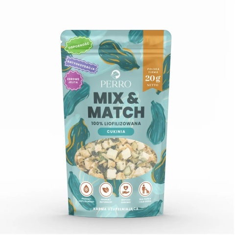 Perro - MIX & MATCH - Cukinia liofilizowana 20g