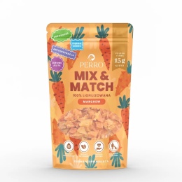 Perro - MIX & MATCH - Marchew liofilizowana 20g