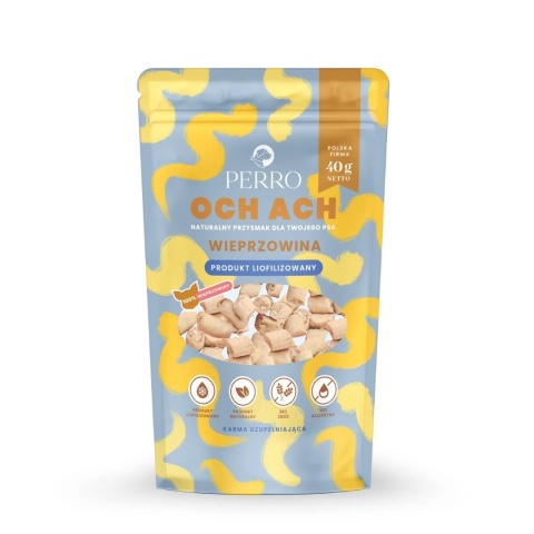Perro - OCH ACH Wieprzowina - Przysmaki liofilizowane 40g
