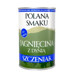 Polana Smaku - Jagnięcina z dynią dla szczeniąt 400g