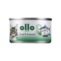 Ollo Cat - nr 8 Tuńczyk z Wodorostami - Uzupełniająca karma mokra dla kota w bulionie 70g