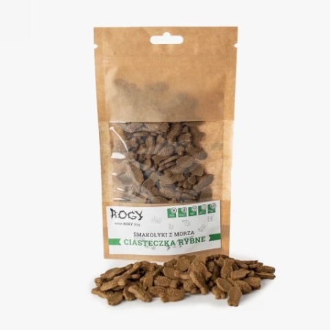 ROGY - Ciasteczka z okonia i śledzia 70g