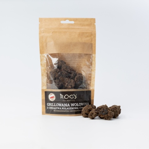 ROGY GRill - Grillowana wołowina ze żwaczem i chrząstką kolagenową 80g