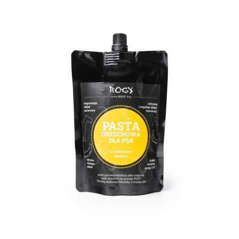 ROGY - Pasta Orzechowa z Bananami 300g