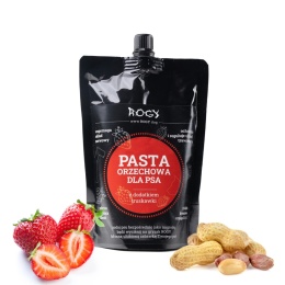 ROGY - Pasta Orzechowa z Truskawkami 300g