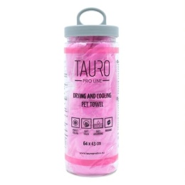 Tauro Pro Line - Ręcznik chłodzący 64x43cm Różowy