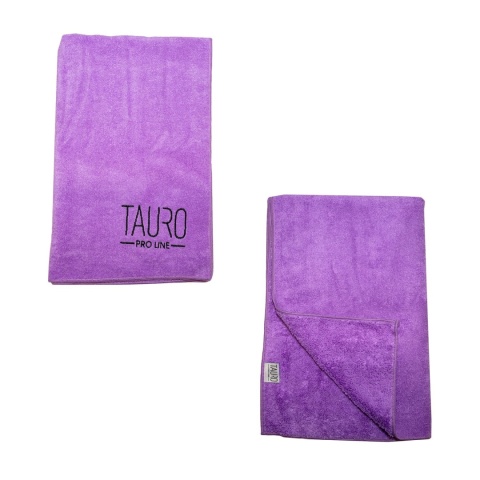 Tauro Pro Line - Ręcznik z mikrofibry 60x90cm Fioletowy