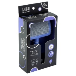Tauro Pro Line - Szczotka pudlówka miękkie piny 17.5x10.6x6.2cm - fioletowy 20mm