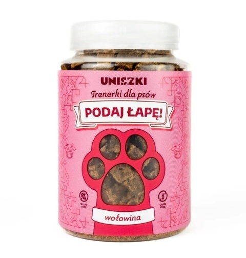 Uniszki - Podaj Łapę - Trenerki Wołowina 210g