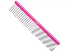 Blovi - bardzo lekki grzebień metalowy 19cm mieszany rozstaw pinów (50/50)